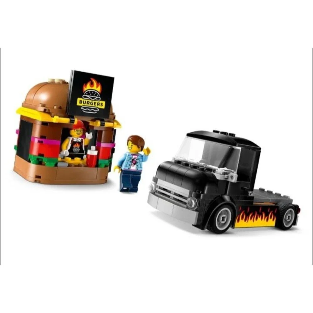 LEGO City Burger Truck 60404 194pcs NIB Factory Sealed Food Truck Fast Food